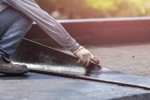 Professional Emergency Waterproofing technician working in Center Line, MI